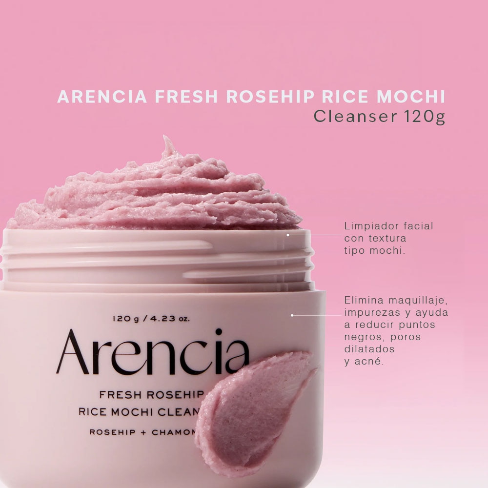 FRESH ROSEHIP RICE MOCHI CLEANSER (LIMPIADOR FACIAL)